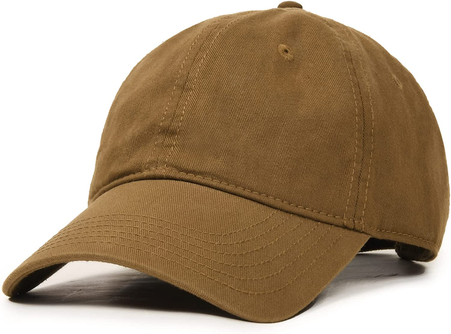 Men and Women Vintage Washed Distressed Cotton Baseball Cap Plain Blank Adjustable Classic Baseball Hat Cap Apparel & Accessories > Clothing Accessories > Hats KYLIE MAX   