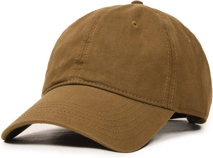 Men and Women Vintage Washed Distressed Cotton Baseball Cap Plain Blank Adjustable Classic Baseball Hat Cap Apparel & Accessories > Clothing Accessories > Hats KYLIE MAX   