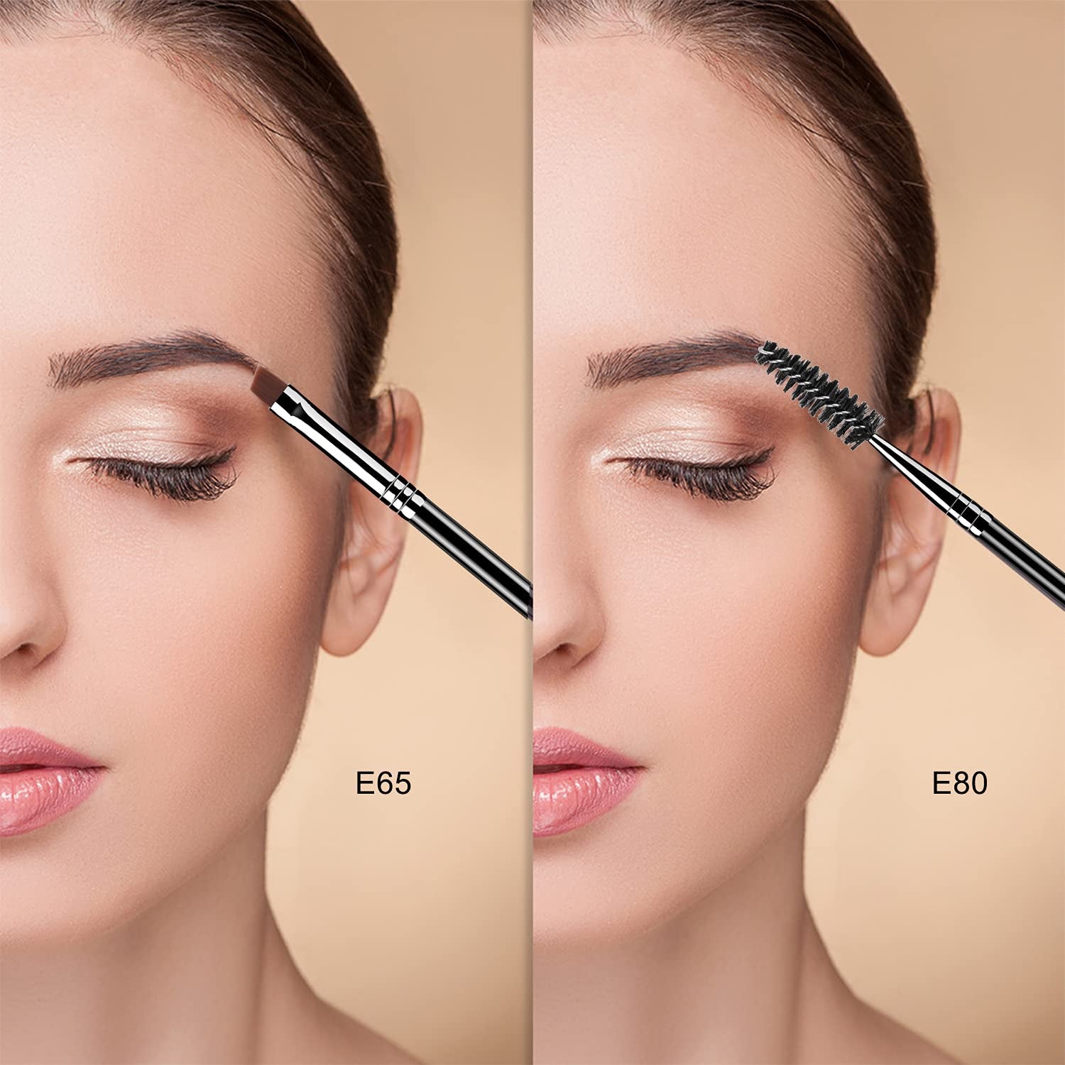 ENERGY Spoolie Brush E80 Makeup Eyebrow Brush Mascara Eyelash Makeup Brush Tool for Brow Powders Waxes Gels and Blends, Black Health & Beauty > Personal Care > Cosmetics > Cosmetic Tools > Makeup Tools ENERGY   