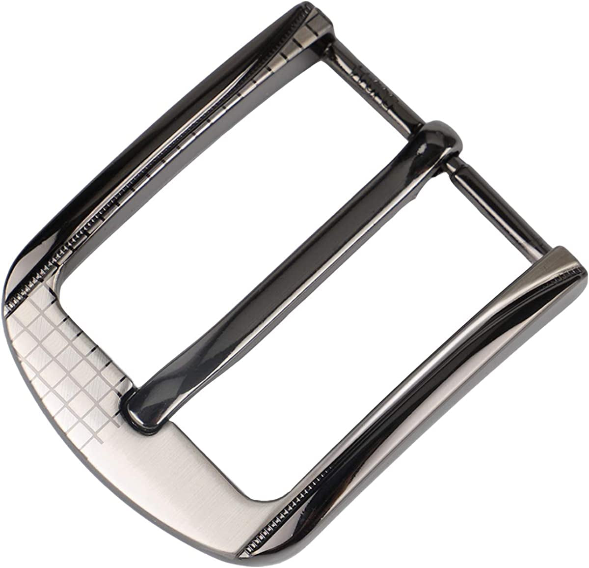 Mcfanbe 1.5 Inches (38-40 Mm) Belt Buckle Single Prong Square Replacement Buckle for Men Women Belt Apparel & Accessories > Clothing Accessories > Belt Buckles McFanBe Grey10  