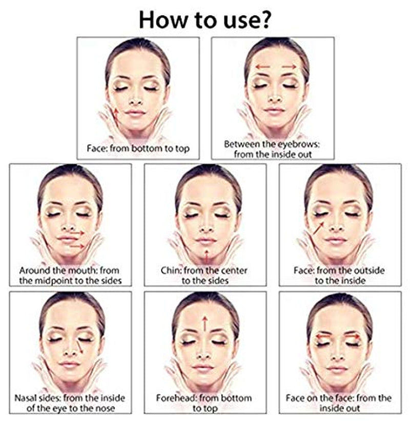 Jade Roller, Face Roller, Facial Beauty Roller Skin Care Tools, Quartz Massager for Face, Eyes, Neck, Body Muscle Relaxing and Relieve Fine Lines and Wrinkles (Rose Gold) Health & Beauty > Personal Care > Cosmetics > Cosmetic Tools > Skin Care Tools Ejoyfuture   