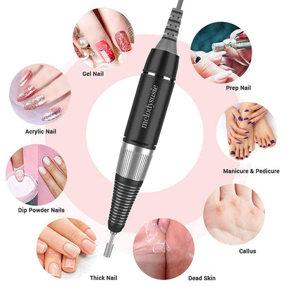 Melodysusie Professional Rechargeable 30000 Rpm Nail Drill, Portable E-File with Long Life Battery, Electric Tool for Acrylic Nail Natural Extension Poly Nail Gel, Nail Drill Bit (Straight Coarse) Health & Beauty > Personal Care > Cosmetics > Cosmetic Tools > Nail Tools MelodySusie   