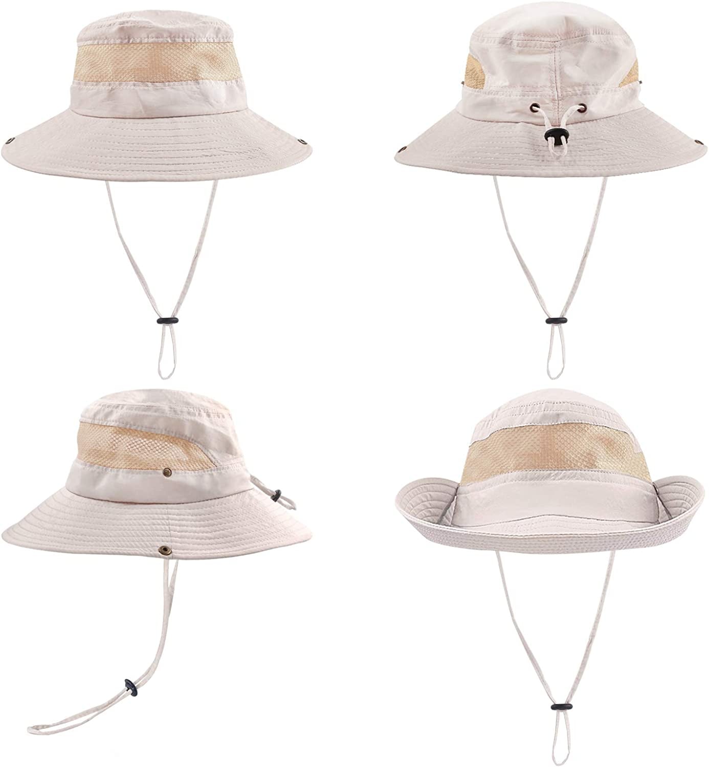 Sun Hat Women/Men, Fishing Hat with UPF 50+ UV Protection Wide Brim Bucket Hat Apparel & Accessories > Clothing Accessories > Hats Konikit   