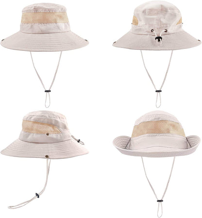 Sun Hat Women/Men, Fishing Hat with UPF 50+ UV Protection Wide Brim Bucket Hat Apparel & Accessories > Clothing Accessories > Hats Konikit   
