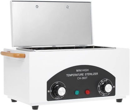 High Temperature Metal Tool Cleaning Box, 110V 300W 1.5L with Timer Manicure Pedicure SPA Salon Barber Equipment for Sundry Beauty Hair Nail Metal Tools with Handle Health & Beauty > Personal Care > Cosmetics > Cosmetic Tools > Nail Tools Smith Chu   