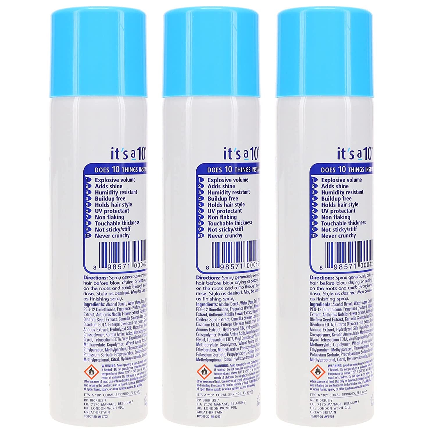 It'S a 10 Haircare Miracle Blowdry Volumizer, 6 Fl. Oz. (Pack of 3) Health & Beauty > Personal Care > Hair Care it's a 10   