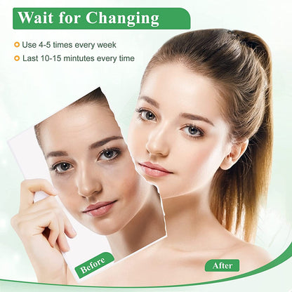 Gua Sha Facial Tools, 2 Pack Guasha Tool for Face, Natural Jade Gua Sha Massage Tool Health & Beauty > Personal Care > Cosmetics > Cosmetic Tools > Skin Care Tools OwnBeauti   