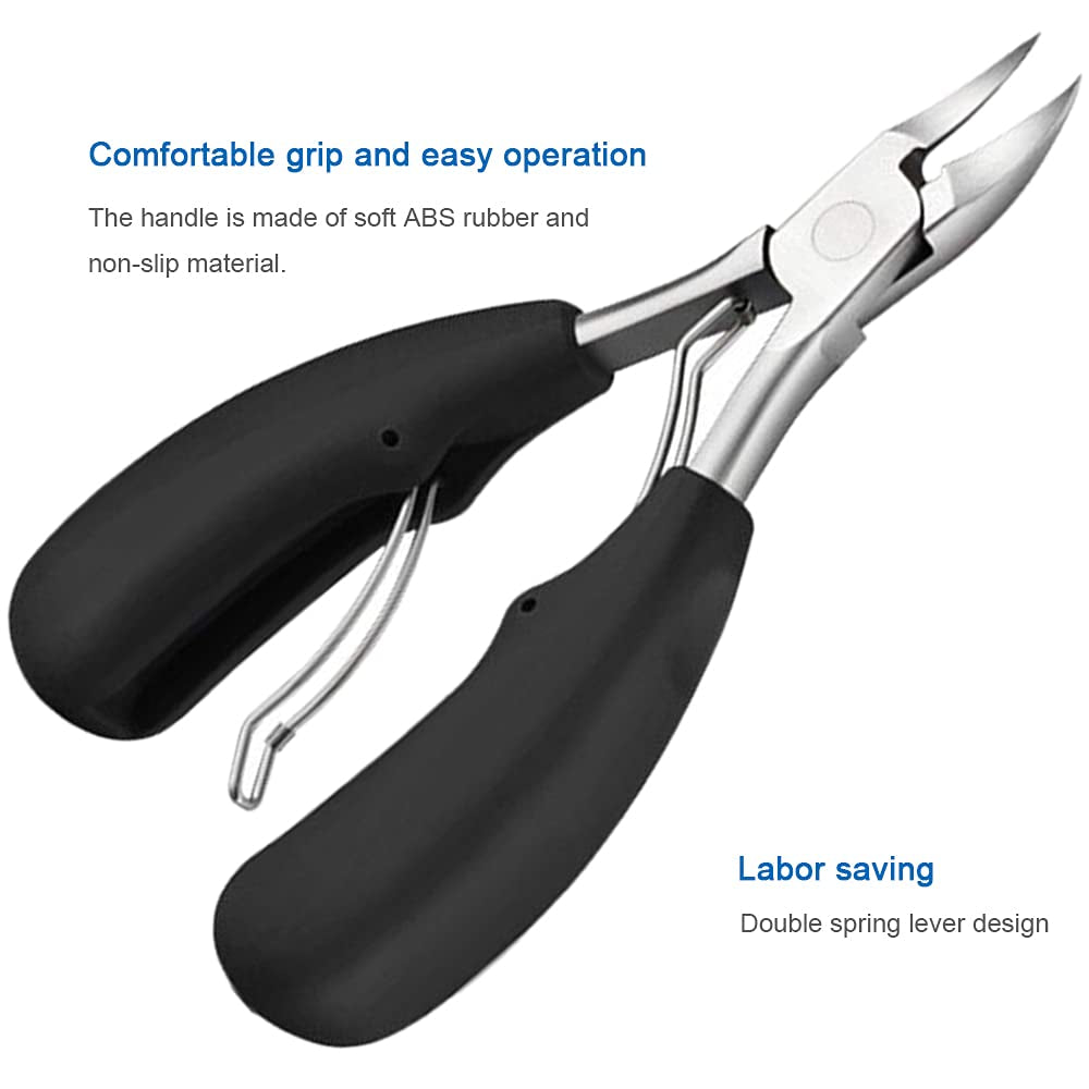 Toe Nail Clippers Tool for Thick Nails and Ingrown Toenails (Heavy Duty Toenail Clippers), One of the Large Nail Nipper,Especially Suitable for Seniors Health & Beauty > Personal Care > Cosmetics > Cosmetic Tools > Nail Tools Horsebang   