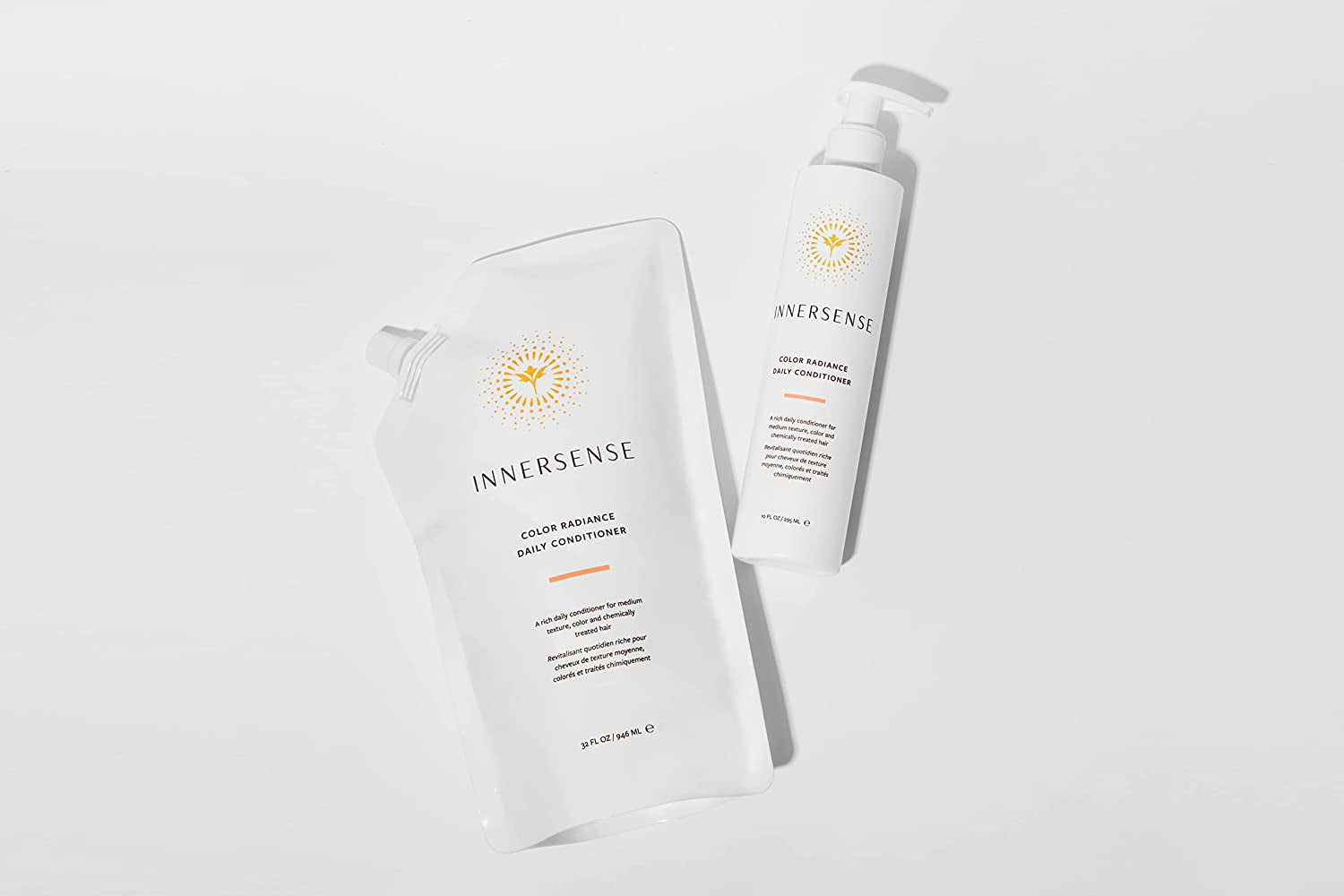 Innersense Organic Beauty - Natural Color Radiance Daily Conditioner | Non-Toxic, Cruelty-Free, Clean Haircare (32 Oz Refill Pouch) Health & Beauty > Personal Care > Hair Care INNERSENSE   