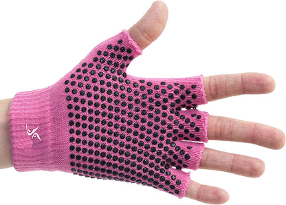 Prosourcefit Grippy Yoga Gloves, One Size Fits All, Non-Slip Fingerless Design in Multiple Colors Apparel & Accessories > Clothing Accessories > Gloves & Mittens ProsourceFit   