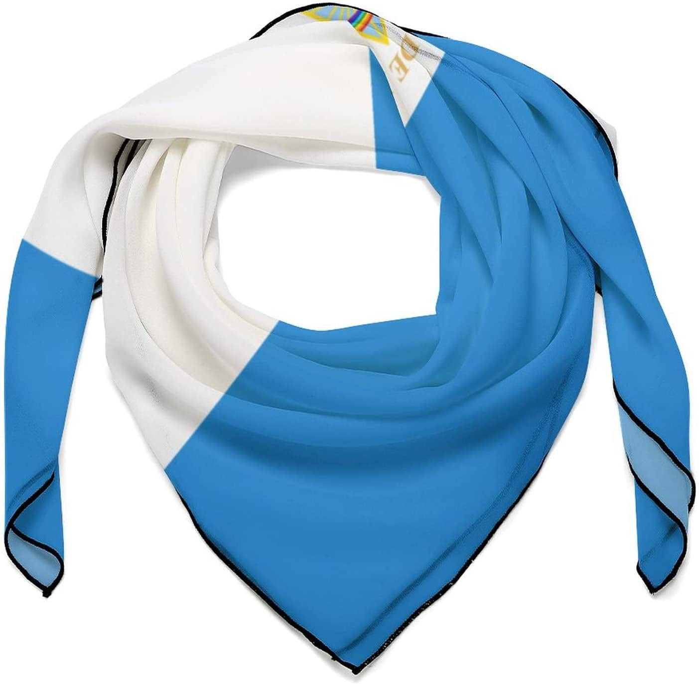 Buonota Ukrainian Flag Fashion Square Scarf Neck Scarf Head Scarf Shawl, Very Suitable for Events, Parties, Weddings, Travel, Birthday Gifts Apparel & Accessories > Clothing Accessories > Scarves & Shawls Buonota White-style-11  