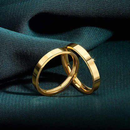 3Mm 14K Gold Filled Rings for Women Girls Stacking Stackable Band Thumb Pointer Finger Plain Ring Comfort Fit Size 5 to 10
