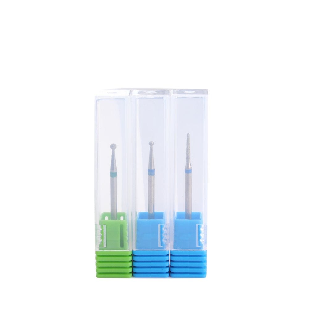 3PCS Cuticle Clean Carbide Nail Drill Bit Diamond Rotary Burrs Electric Nail File for Manicure Pedicure Tools Health & Beauty > Personal Care > Cosmetics > Cosmetic Tools > Nail Tools MZCMSL   