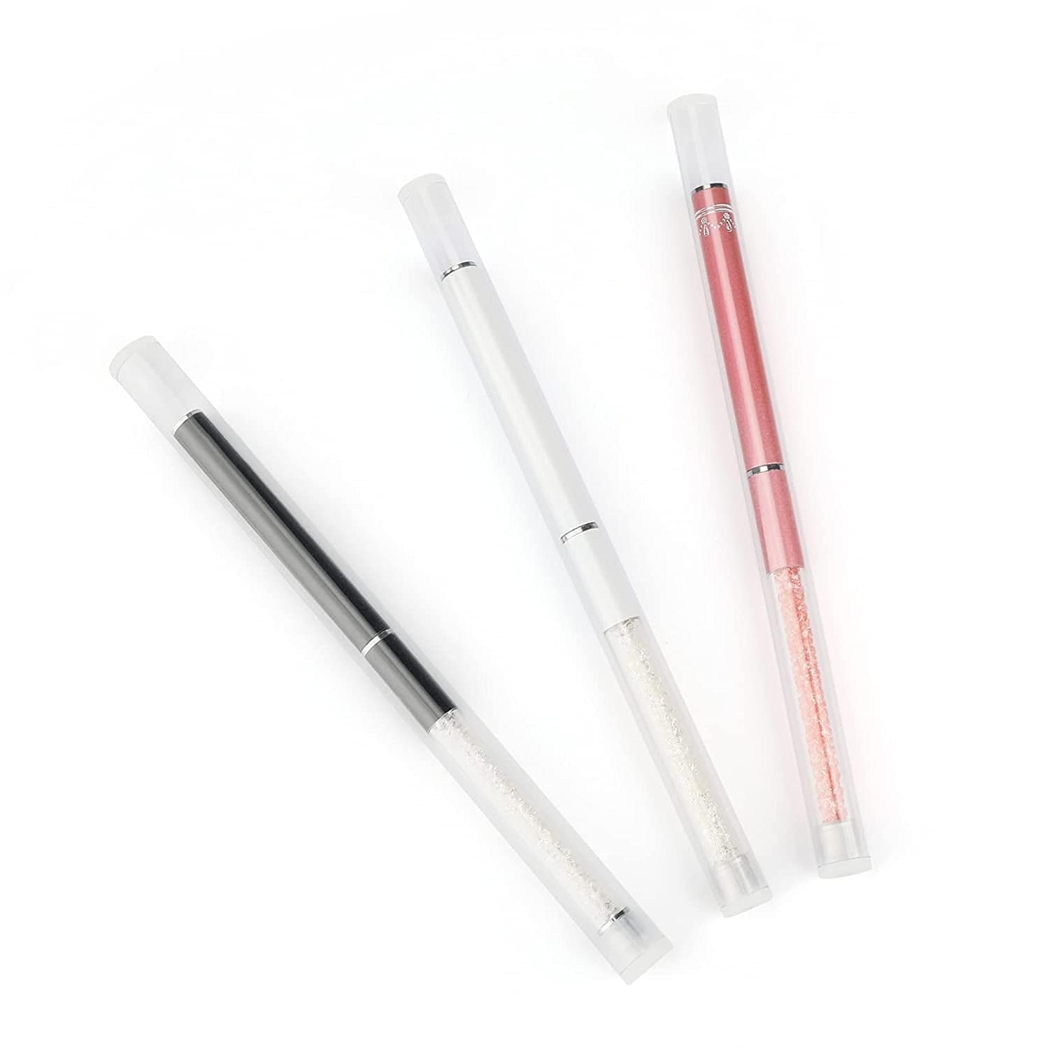 3PCS Eyelash Brushes with Cap,Eye Brow Brush Eyelash Mascara Brushes Wands Applicator Makeup Tools for Travel Health & Beauty > Personal Care > Cosmetics > Cosmetic Tools > Makeup Tools G2PLUS   