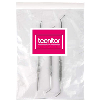 3Pcs Ingrown Toenail Tool, Toenail File and Lifters, [ Upgraded ] Teenitor Professional Surgical Safe Nail Treatment Pedicure Tool Kit under Nail Cleaner Tools Pain Relief Health & Beauty > Personal Care > Cosmetics > Cosmetic Tools > Nail Tools Teenitor   