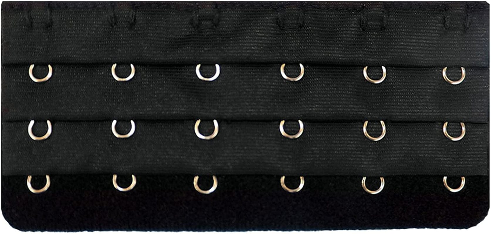 3Pcs Women'S Bra Band Extender 6-Hook plus Size Spacing Bra Extension Straps
