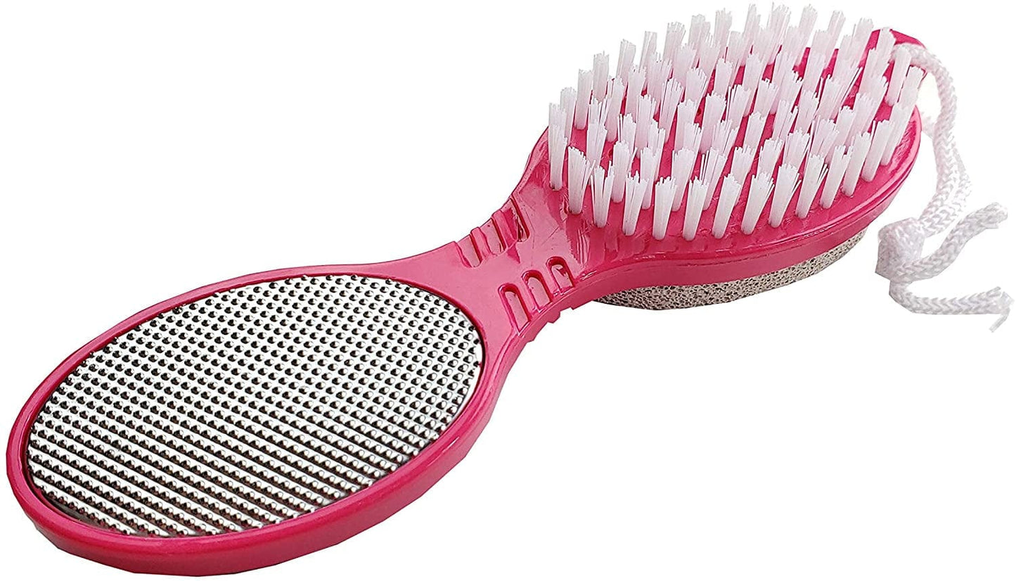 4 in 1 the Pedi Care Stick 4 Sided Pedicure Paddle Metal File and Emery Board Tool with Pumice Stone for Feet by Dreamcut Health & Beauty > Personal Care > Foot Care DreamCut   