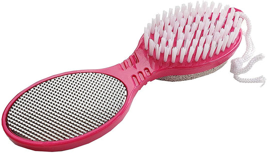 4 in 1 the Pedi Care Stick 4 Sided Pedicure Paddle Metal File and Emery Board Tool with Pumice Stone for Feet by Dreamcut Health & Beauty > Personal Care > Foot Care DreamCut   