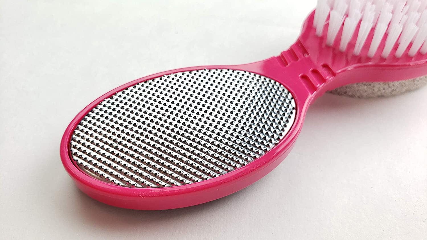 4 in 1 the Pedi Care Stick 4 Sided Pedicure Paddle Metal File and Emery Board Tool with Pumice Stone for Feet by Dreamcut Health & Beauty > Personal Care > Foot Care DreamCut   