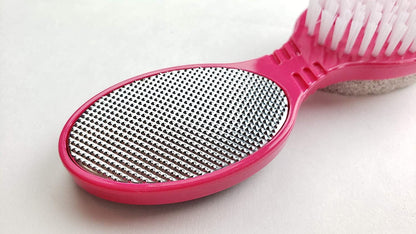 4 in 1 the Pedi Care Stick 4 Sided Pedicure Paddle Metal File and Emery Board Tool with Pumice Stone for Feet by Dreamcut Health & Beauty > Personal Care > Foot Care DreamCut   