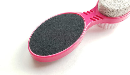 4 in 1 the Pedi Care Stick 4 Sided Pedicure Paddle Metal File and Emery Board Tool with Pumice Stone for Feet by Dreamcut Health & Beauty > Personal Care > Foot Care DreamCut   