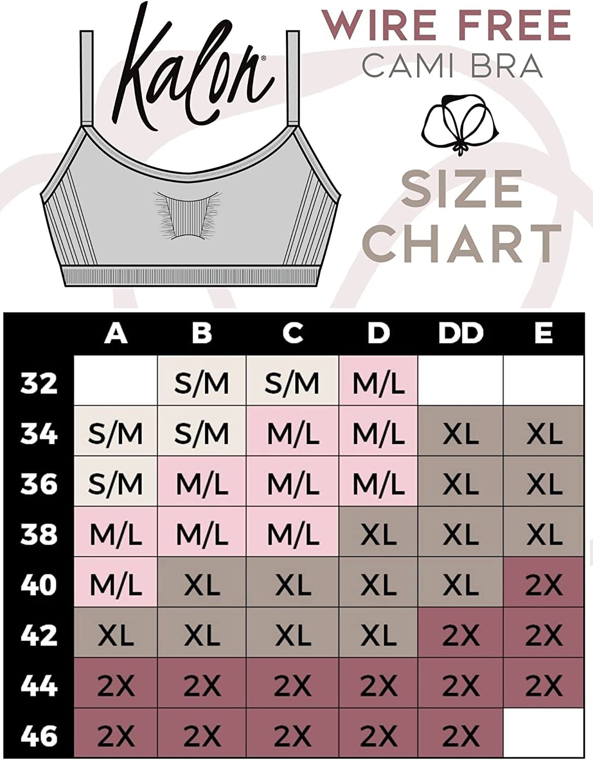4 Pack Women’S Nylon Spandex Removable Pads Comfort Cami Bras Wireless