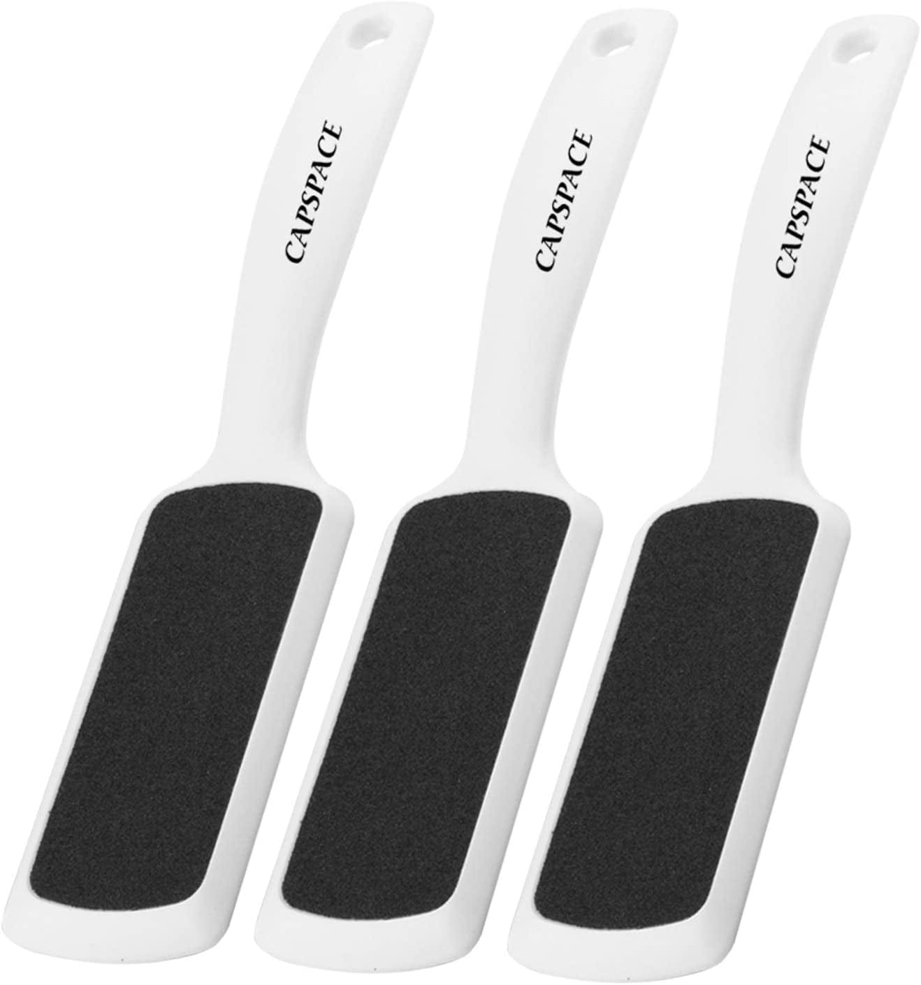 4 Pcs Pedicure Foot Rasp Foot File Callus Remover Dead Skin & Double-Sided Foot Scrubber Foot Files Kit Heel Scraper Foot Scrub Care Tool to Remove Rough Cracked Corns Smoothing Hard Skin Health & Beauty > Personal Care > Foot Care Capspace 3 Count (Pack of 1)  