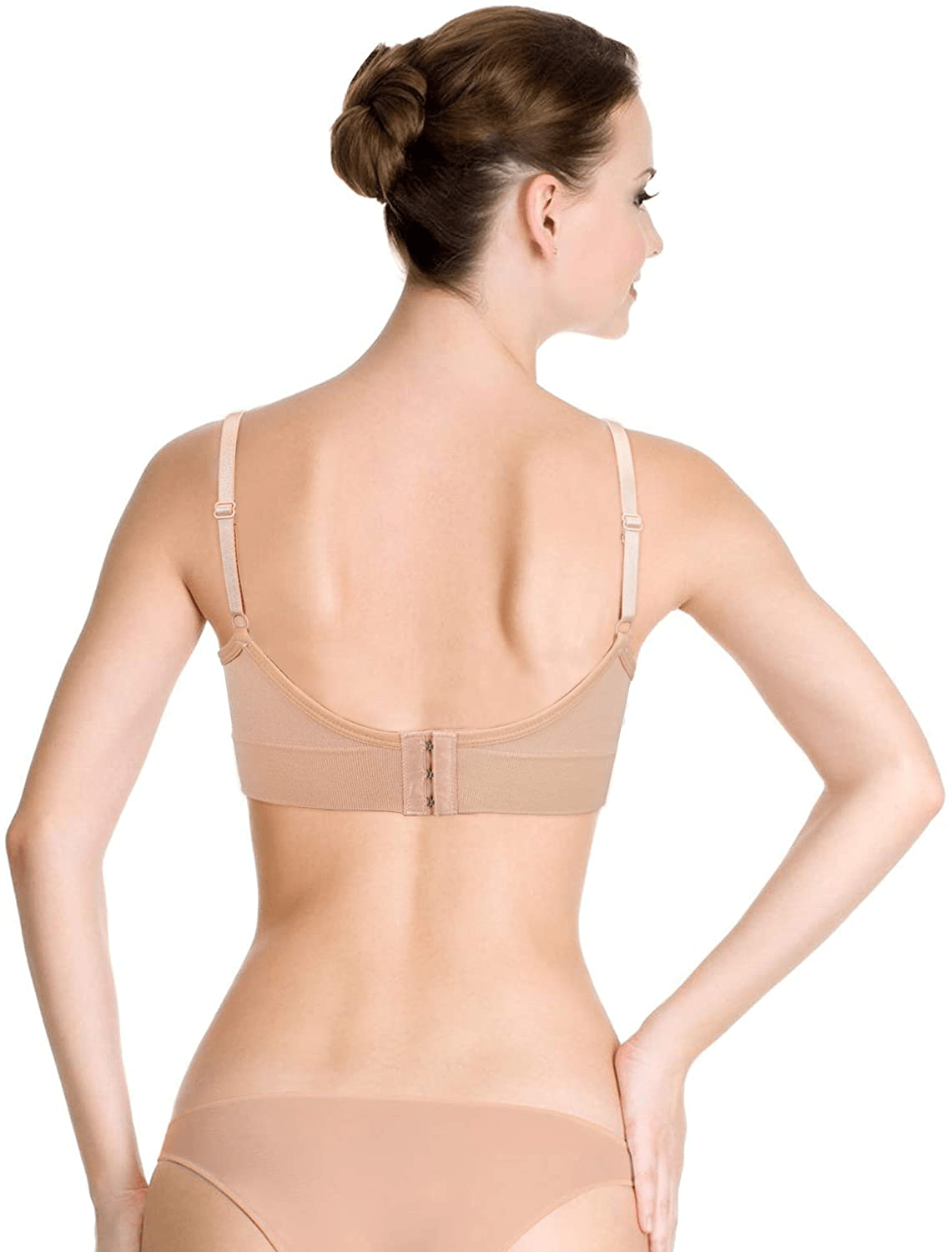 4 Pieces V Neck Bralettes Wireless Cami Bra Tank Top Bra Sports Bra for Women Girls Apparel & Accessories > Clothing > Underwear & Socks > Bras Kylie Max   