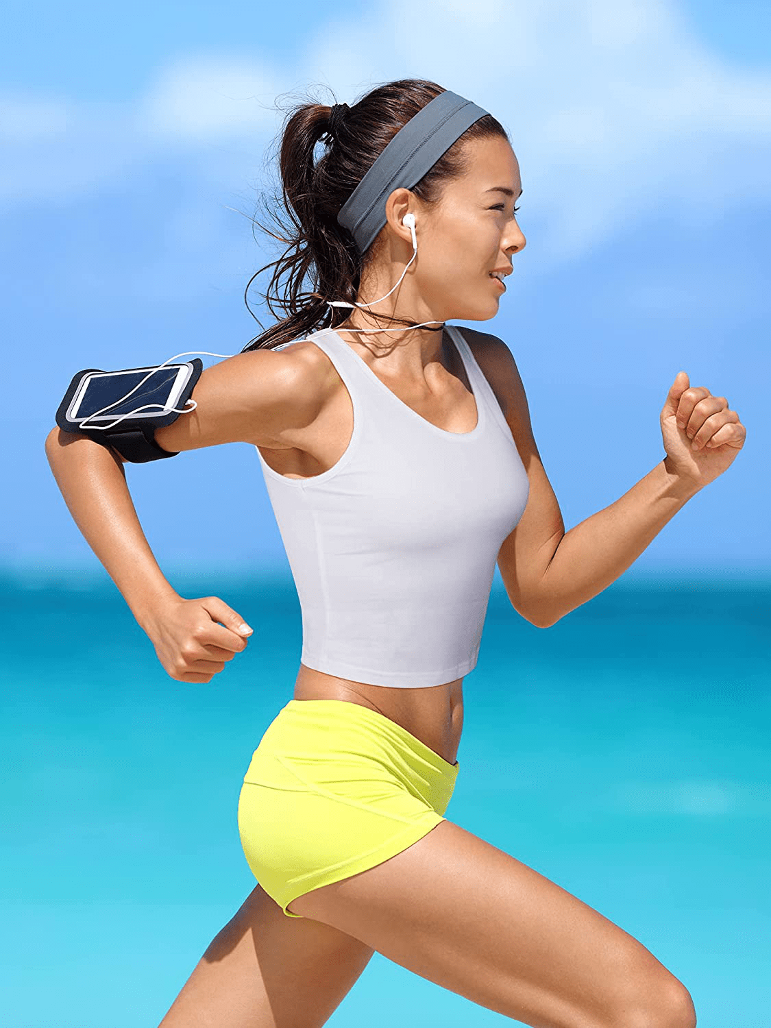 4 Pieces Women Basic Crop Tank Top Short Sleeveless Sports Crop Top Apparel & Accessories > Clothing > Activewear Kylie Max   