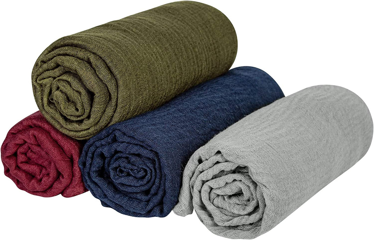 Hijab Scarfs for Women Soft Scarf Shawl Lightweight Long Wraps for All Season Apparel & Accessories > Clothing Accessories > Scarves & Shawls Chalier Fashion   
