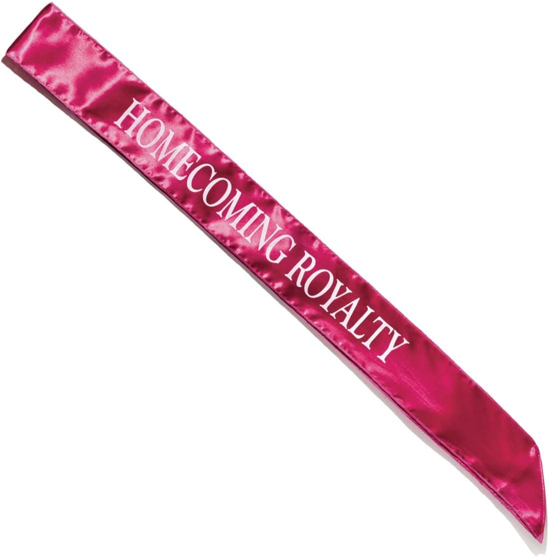 Satin Homecoming Royalty Sash, Silver Black Imprint Apparel & Accessories > Clothing Accessories > Sashes Anderson's Maroon/White  