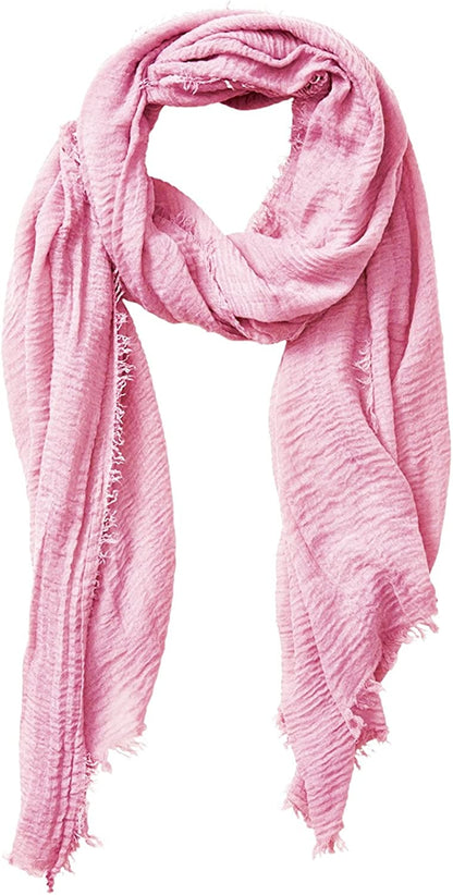 Hadley Wren Women'S Lightweight Summer Insect Shield Scarf Apparel & Accessories > Clothing Accessories > Scarves & Shawls Hadley Wren Classic Light Pink  