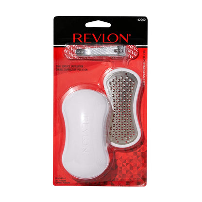 Pedicure Kit by Revlon, Pediexpert Foot File, Callus Remover & Nail Clipper, Nail Care Tools, Easy to Use, Stainless Steel, 3 Piece Set Health & Beauty > Personal Care > Foot Care REVLON   