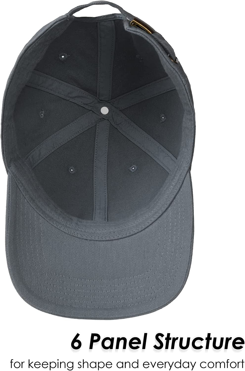 Men and Women Vintage Washed Distressed Cotton Baseball Cap Plain Blank Adjustable Classic Baseball Hat Cap Apparel & Accessories > Clothing Accessories > Hats KYLIE MAX   