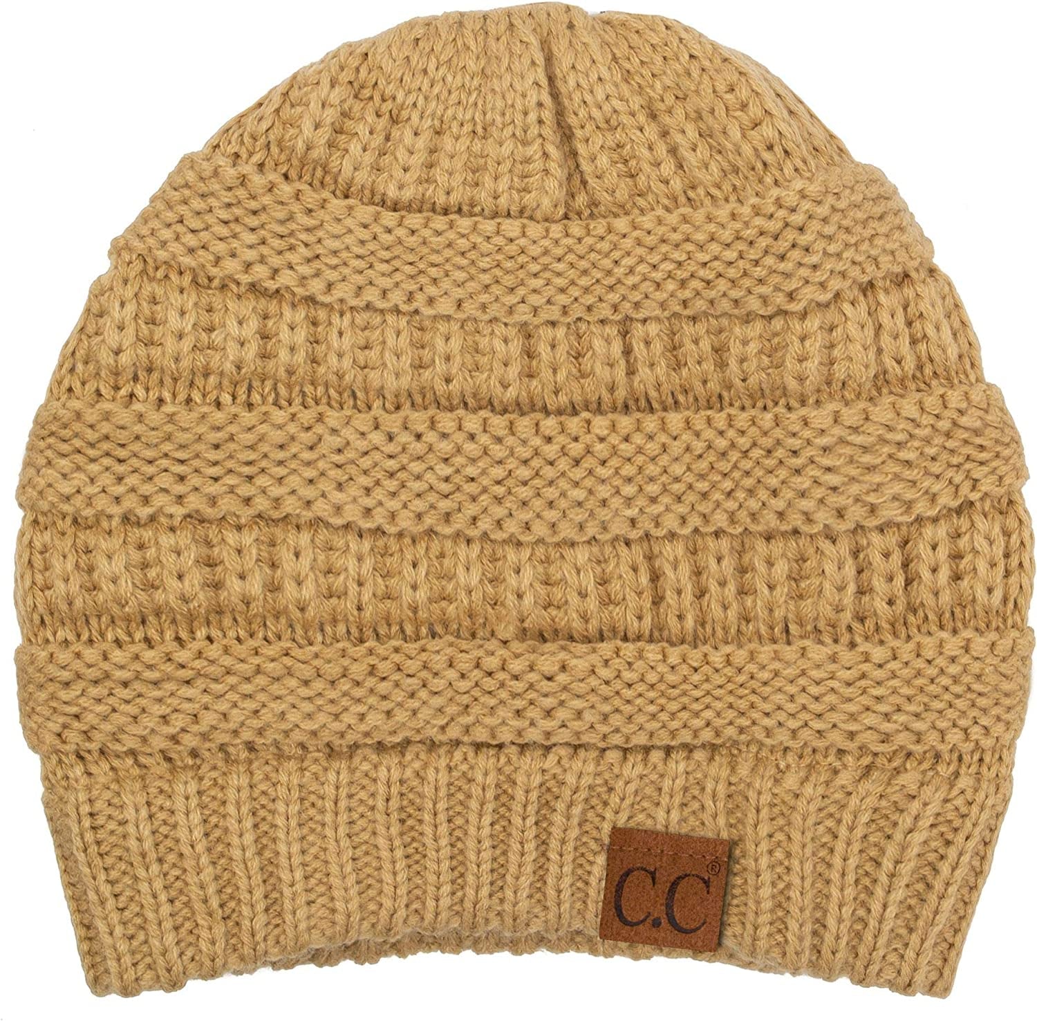 C.C Women'S Beanie Apparel & Accessories > Clothing Accessories > Hats C.C Camel One Size 