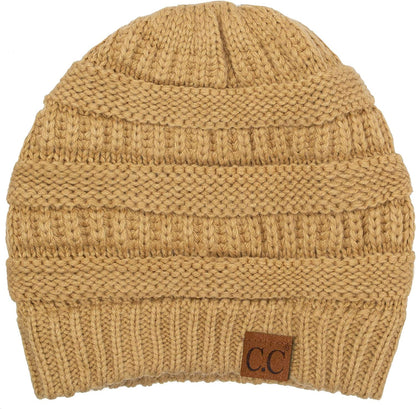 C.C Women'S Beanie Apparel & Accessories > Clothing Accessories > Hats C.C Camel One Size 