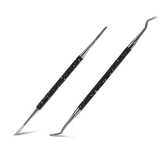 FERYES Ingrown Toenail Tools,Toenail Lifter and Toenail File Set for Ingrown Toenails Treatment - Surgical Grade Stainless Steel under Nail Cleaner Pedicure Tools - W/Tin Storage Box Health & Beauty > Personal Care > Cosmetics > Cosmetic Tools > Nail Tools FERYES   