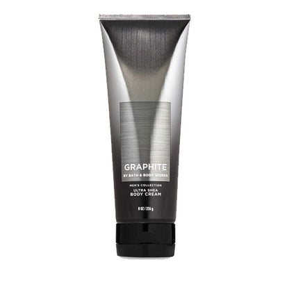 BATH and BODY WORKS, GIFT SET GRAPHITE for MEN ~ BODY WASH ~ BODY CREAM and DEODORIZING BODY SPRAY- FULL SIZE Health & Beauty > Personal Care > Cosmetics > Bath & Body Bath & Body Works   