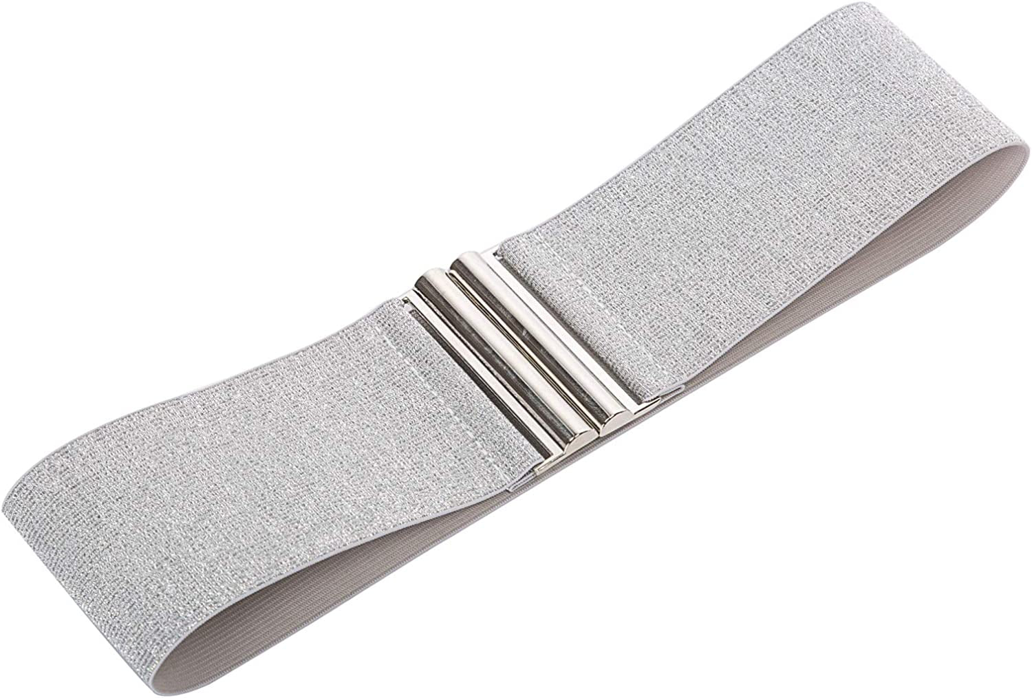Grace Karin Wide Stretchy Vintage Waist Belt with Metal Buckle Muticolored CL409 Apparel & Accessories > Clothing Accessories > Belts GRACE KARIN   