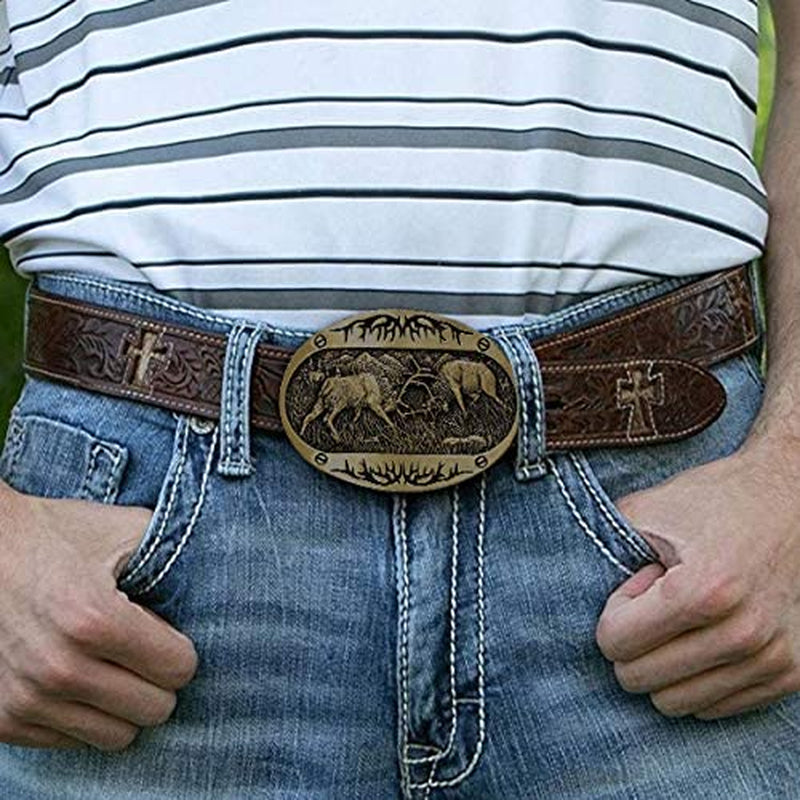 Montana Silversmiths Heritage Wildlife Outdoor Series Attitude Buckle Apparel & Accessories > Clothing Accessories > Belt Buckles Montana Silversmiths   