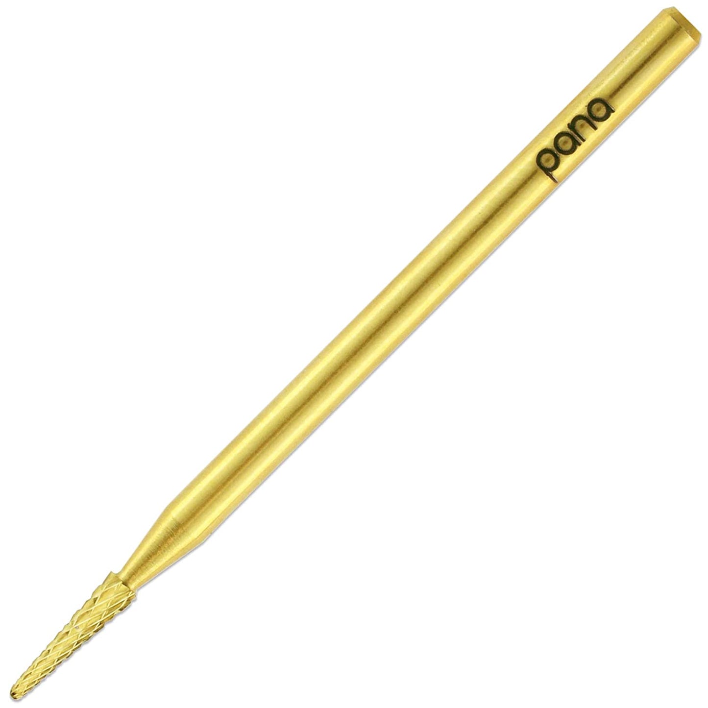 Premium PANA 3/32" Cuticle Clean Nail Carbide Bit for Professional, Nail Salon, Nail Trimmer, under Nail Cleaner, Electric Drill Machine, Manicure Tools (Silver-Snake Head, Fine) Health & Beauty > Personal Care > Cosmetics > Cosmetic Tools > Nail Tools PANA Gold-Sharp Point Medium 