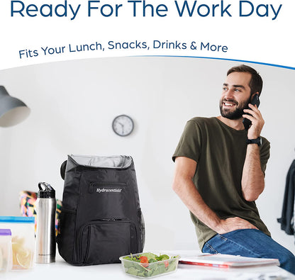 Insulated Cooler Backpack for Men, Women & Kids - Leakproof - Lightweight Lunch Backpack Cooler for Picnics, Hiking, Camping by Hydracentials Apparel & Accessories > Jewelry > Bracelets Hydracentials   