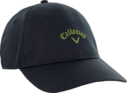 Callaway Golf 2022 Heritage Twill Adjustable Hat Apparel & Accessories > Clothing Accessories > Hats Callaway Black/Military Green One Size 