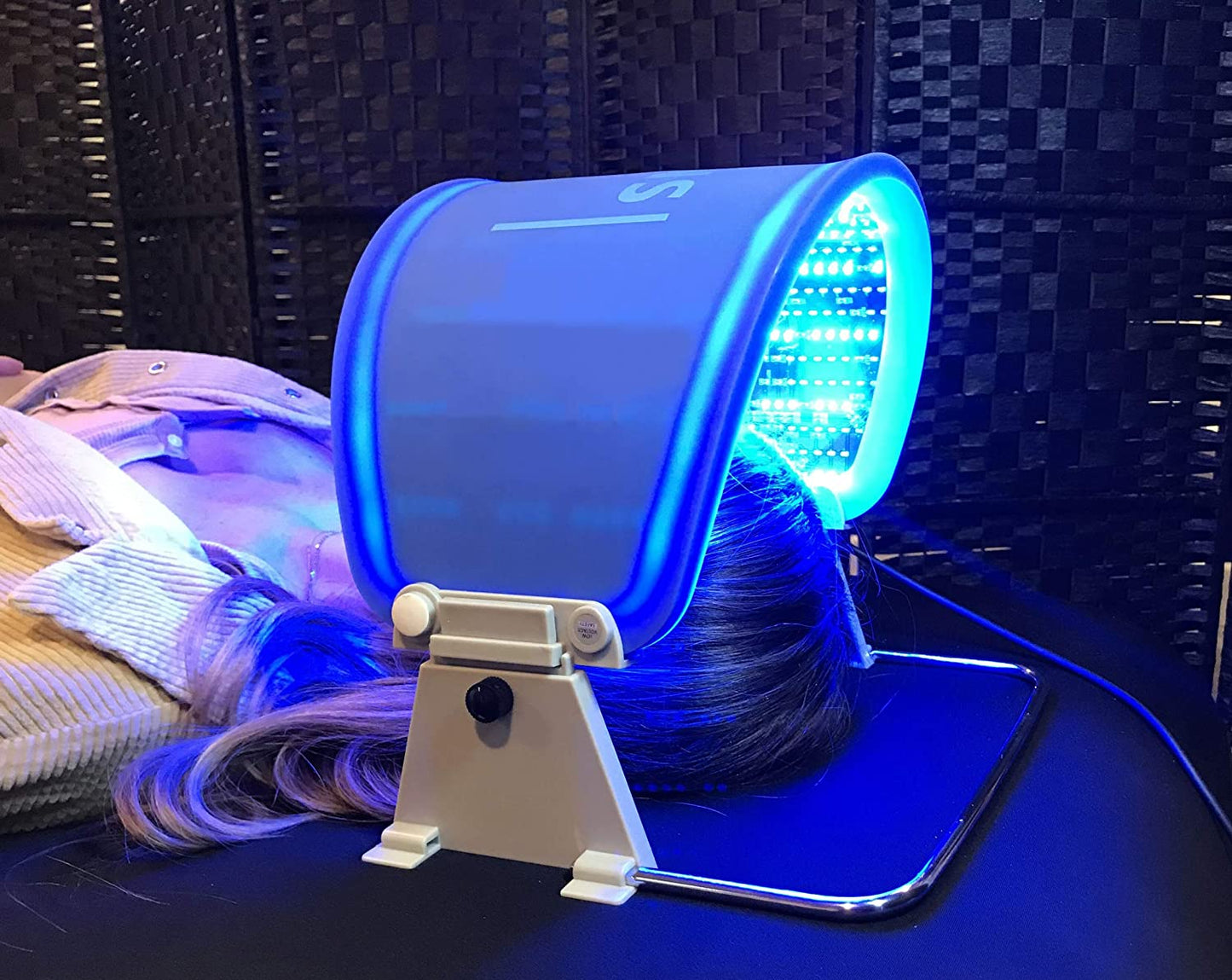 Hydraskincare LED Light Therapy Facial T-R-Eatment Facial Skin Care Mask Skin R-E-Juvenation Photon Device for Face Black Spot Remover A-Cne Reduction Beauty Tool, Blue Health & Beauty > Personal Care > Cosmetics > Cosmetic Tools > Skin Care Tools Hydraskincare   