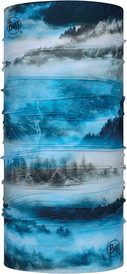 BUFF Womens Original Ecostretch Ultra Stretch Fabric Worn 12+ Ways Apparel & Accessories > Clothing Accessories > Headwear BUFF Hollow Blue One Size 