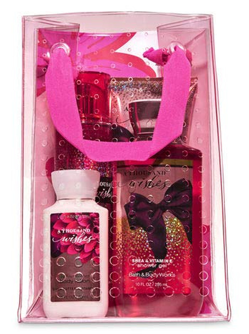 Bath & Body Works a Thousand Wishes Flower Power Gift Set | Shower Gel, Fragrance Mist, Body Cream & Travel Body Lotion Health & Beauty > Personal Care > Cosmetics > Bath & Body Bath & Body Works   