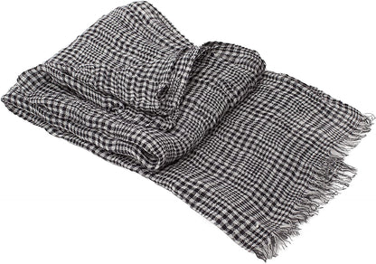 Lusie'S Linen Scarf Shawl Wrap for Women & Men Imported from Europe Apparel & Accessories > Clothing Accessories > Scarves & Shawls LUSIE'S LINEN   