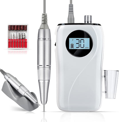LONOOE Electric Acrylic Nail Drill Machine-Upgraded 30000Rpm High-Speed Rechargeable Efile Electric Nail Drill Set for Acrylic Gel Nails,Professional Electric Grinder Tool for Salon Use or Home DIY Health & Beauty > Personal Care > Cosmetics > Cosmetic Tools > Nail Tools UiiWout wecd   