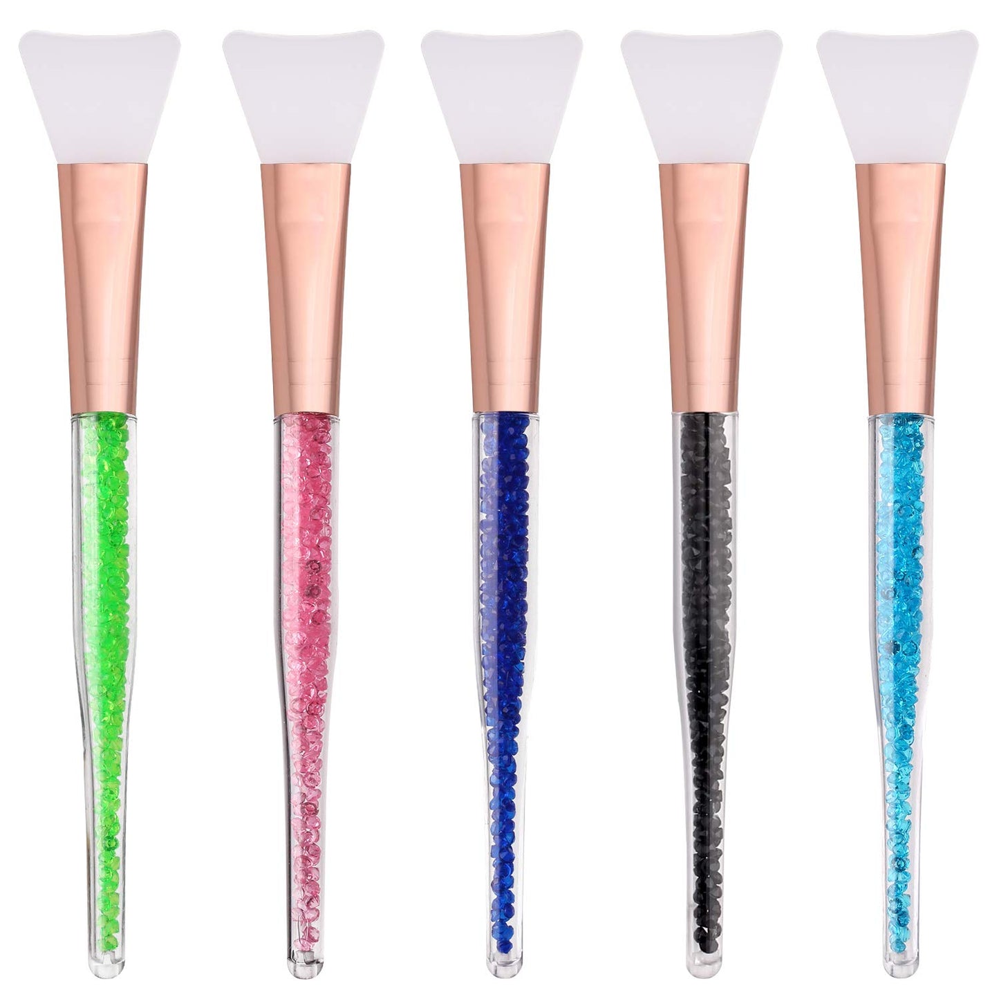 Elisel 5Pcs Silicone Face Mask Brushes Flexible Facial Mud Mask Applicator Brush for Applying Facial Mask,Sleeping Mask, Clay Mask,Body Lotion Mask Beauty Tools Makeup Brushes Applicator (Style 1) Health & Beauty > Personal Care > Cosmetics > Cosmetic Tools > Makeup Tools Elisel Style 3  