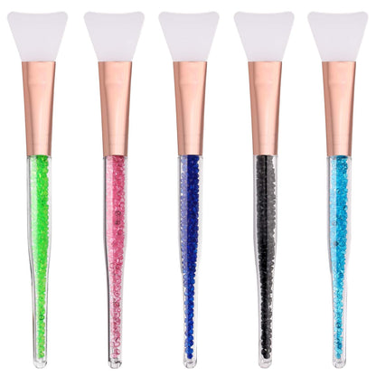 Elisel 5Pcs Silicone Face Mask Brushes Flexible Facial Mud Mask Applicator Brush for Applying Facial Mask,Sleeping Mask, Clay Mask,Body Lotion Mask Beauty Tools Makeup Brushes Applicator (Style 1) Health & Beauty > Personal Care > Cosmetics > Cosmetic Tools > Makeup Tools Elisel Style 3  